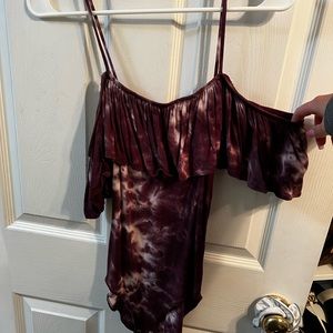 Off the shoulder bodysuit